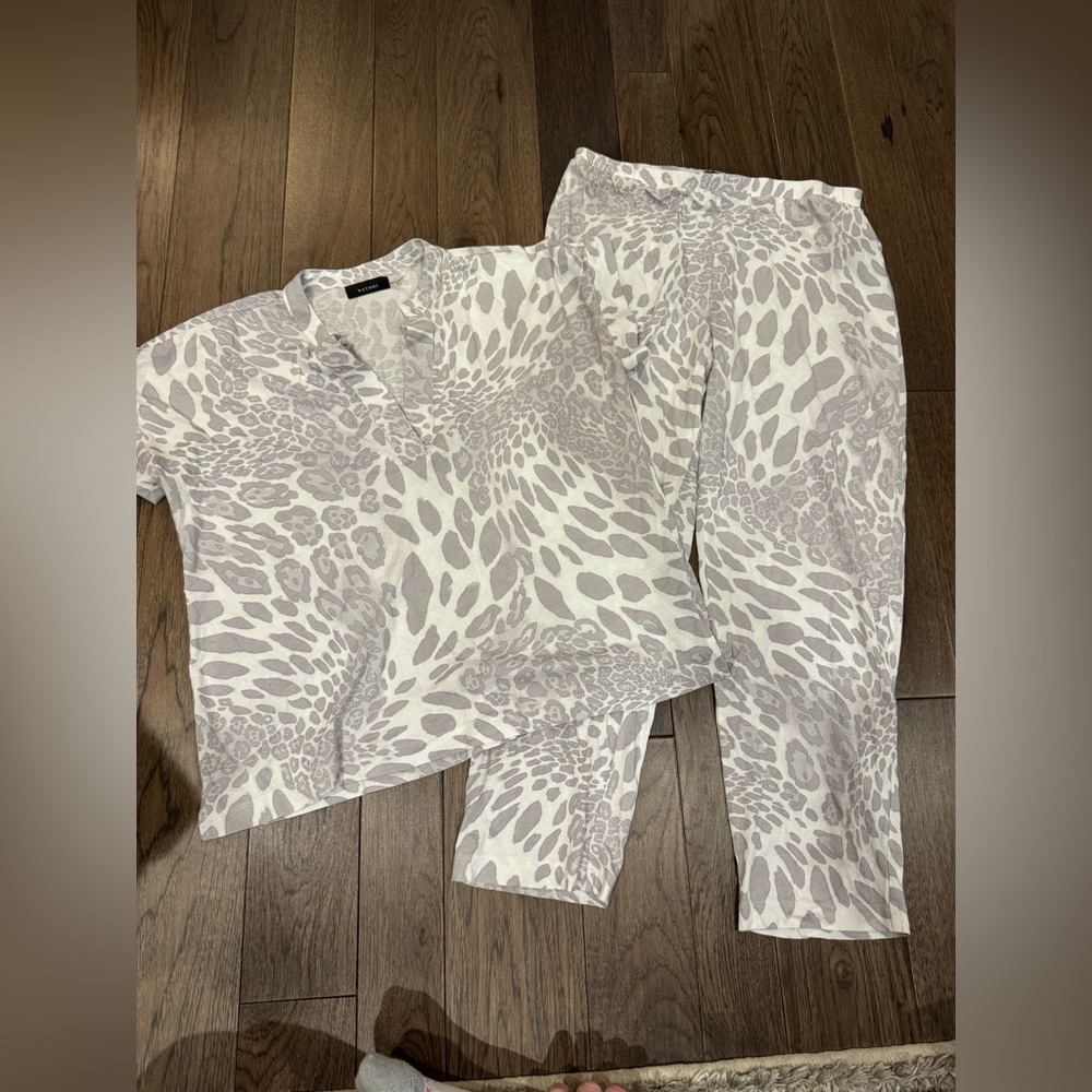 NATORI

Paradise Leopard - Printed Cotton PJ - mink